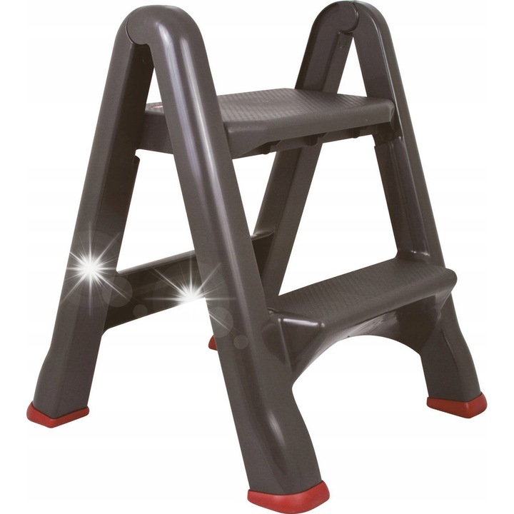 Сгъваема табуретка Curver, 0,63 м, 150 кг, размери 37,5x22,5 см, многоцветна