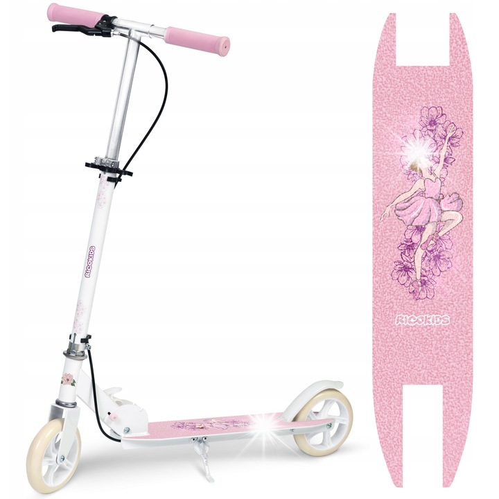 RicoKids Kodi roller, összecsukható, nagykerekű, ABEC-7, 3-8 éves korig, 145x30mm, 3.9kg