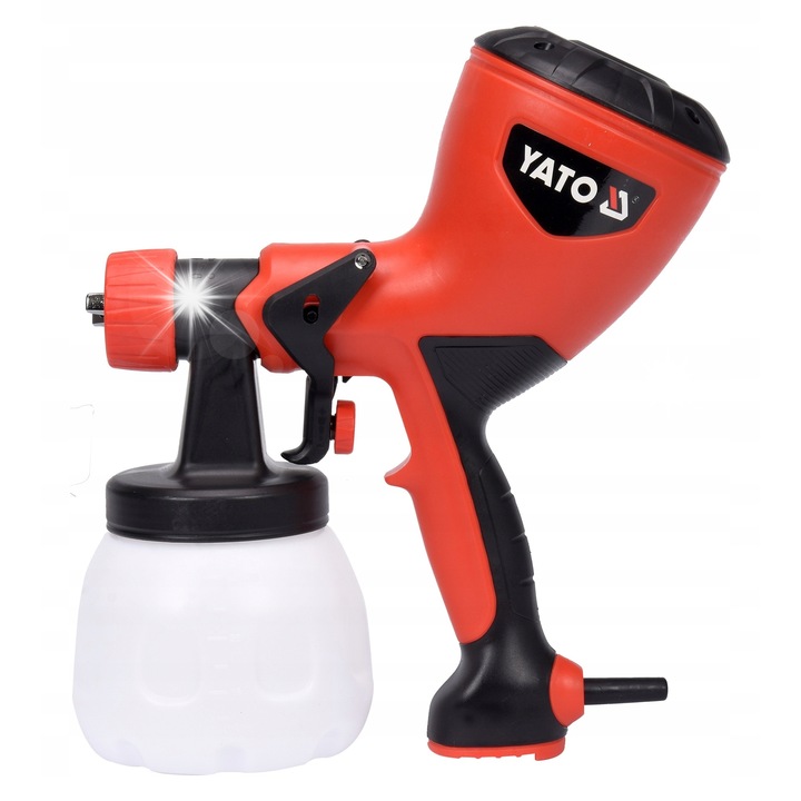 Pistol de vopsit electric Yato YT-82550, 500W, 1L, metalic
