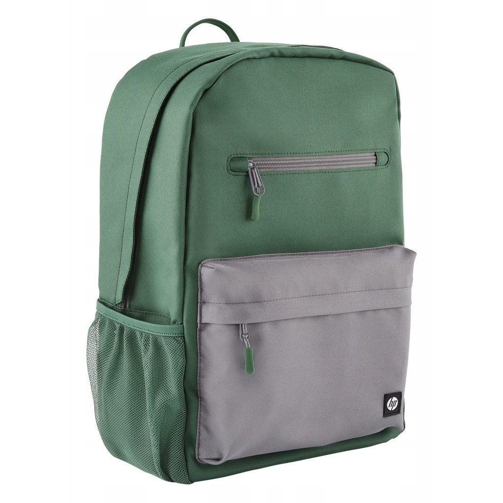 Rucsac pentru laptop HP Campus, 15.6", gri-verde, impermeabil, 29.5x18.5x43.5cm