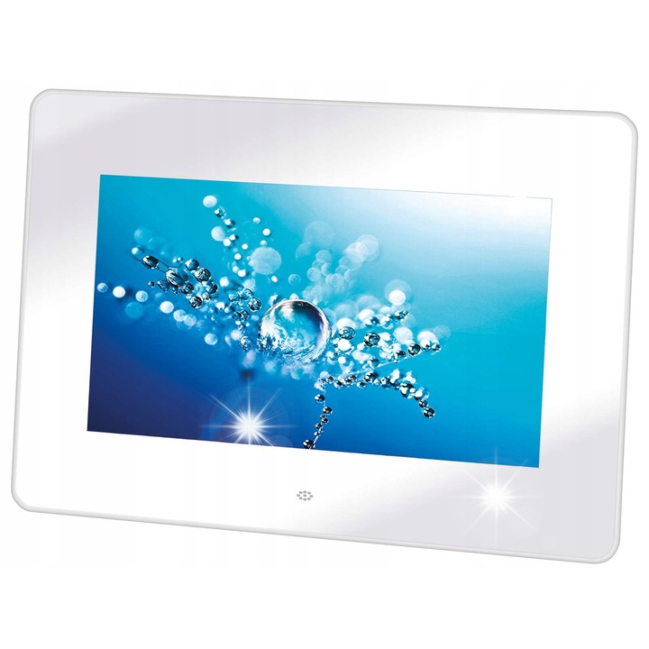 Trevi DPL 2210 digitális képkeret, 7", LED, 800x480 dpi, fekete, 18x2.2x12.6cm