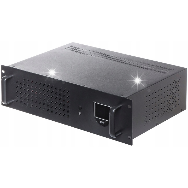 UPS East AT-UPS1500R-RACK 1500 VA, 900 W, 2 iesiri Schuko, 440x310x132mm