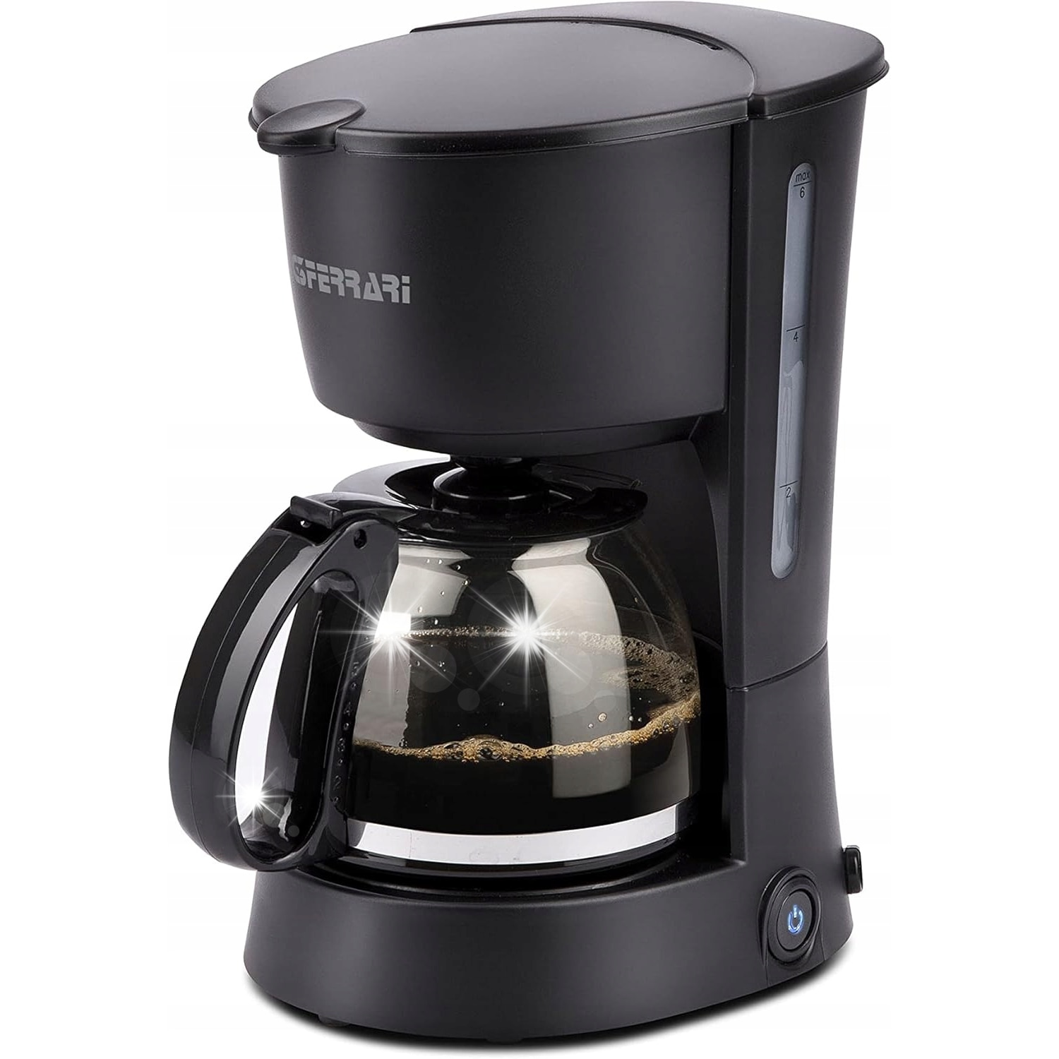 Espressor cafea G3Ferrari G10159, 550W, 600ml, filtru reutilizabil, sticla, 14.5x16.5x26cm