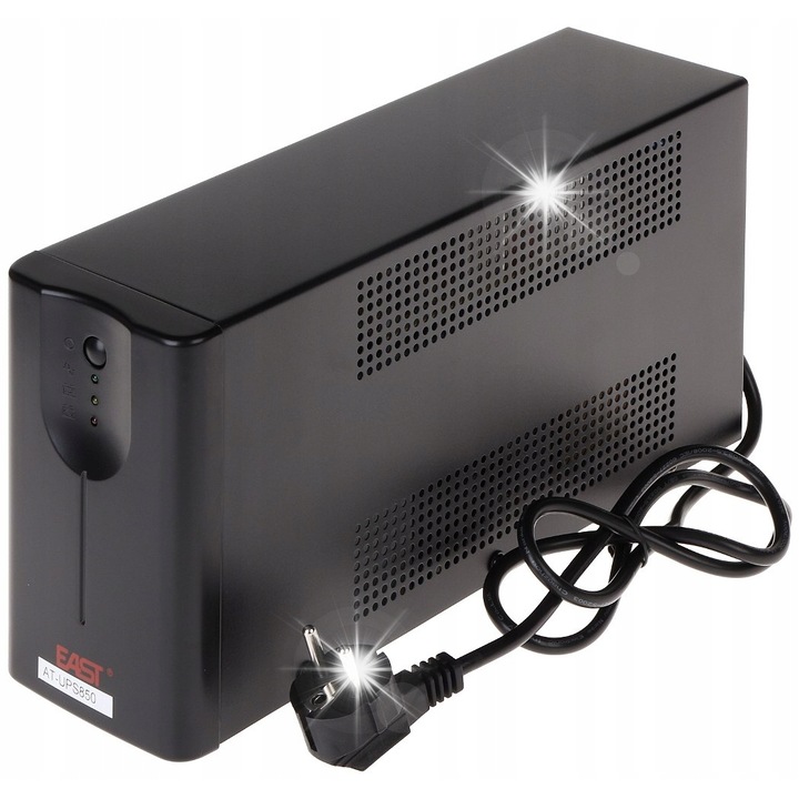 UPS East AT-UPS850-LED 850 VA, 510 W, 2 iesiri, 330x163x95mm