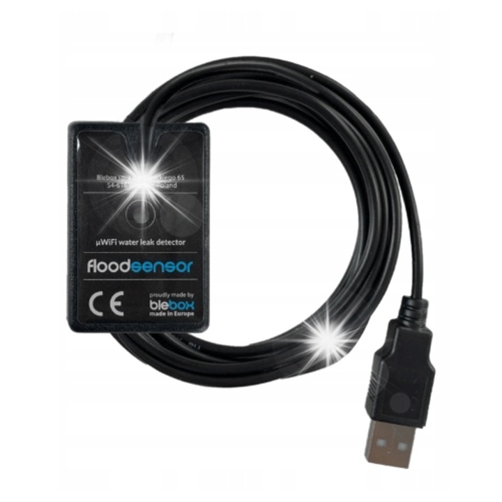 Сензор за откриване на наводнения, Blebox, floodSensor, водоустойчив, размери 31x45x15mm