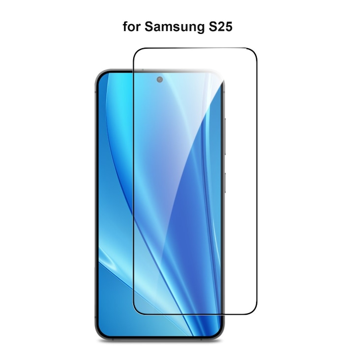 Cellect Samsung Galaxy S25 kompatibilis full cover üvegfólia