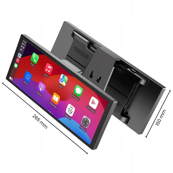 Radio auto H518, Spreest, compatibil cu Apple CarPlay, Android Auto, Bluetooth 5.0, 11.26"