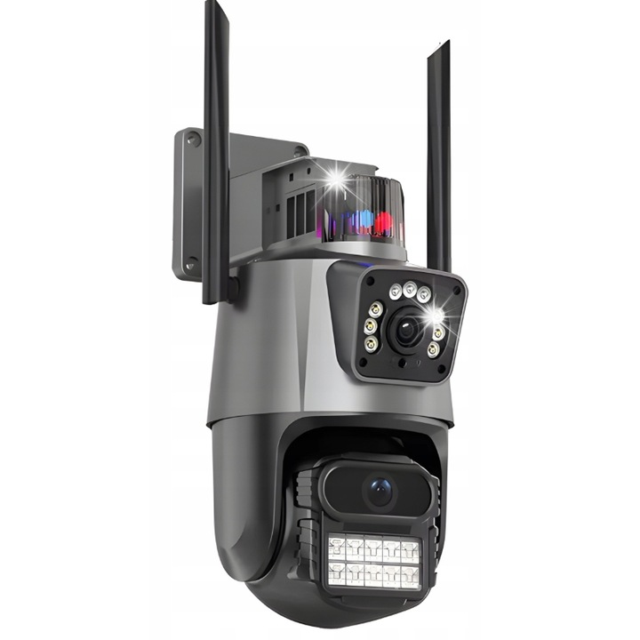 Камера за наблюдение Renew Force, Wi-Fi 2.4GHz, 4x увеличение, вътрешна/външна