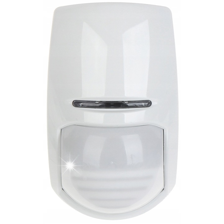 Centrala de alarma wireless pyronix, DS-PD2-D12-W, detectie PIR si MW, 12m, alb, 117x69x59mm
