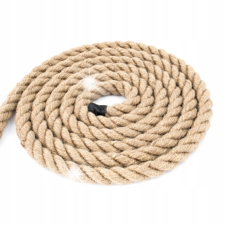 Juta zsineg, 12mm, 50m, DQ-PP, natúr