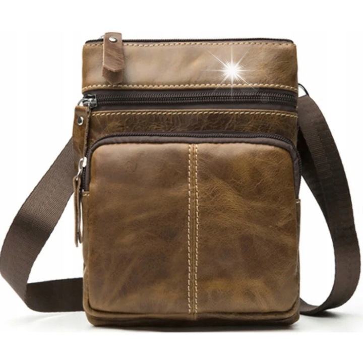 Termék neve: Postás táska, valódi bőr, minőségi bélés, színe: többszínű, méretek: 16x3x20cm