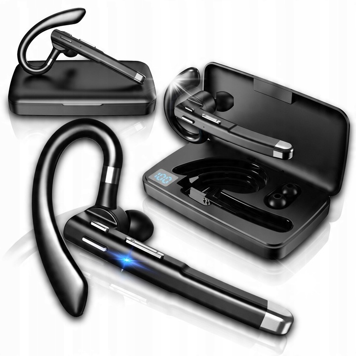 Vezeték nélküli fejhallgató IZOXIS, 180 óra üzemidő, kiváló hangminőség, kényelem, mobilitás