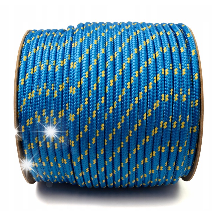 Polipropilén kötél 12mm, 30m, kék, időjárásálló