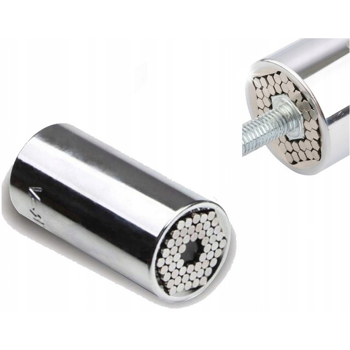 Set chei nasoade universale 7-19 mm, metal, pentru gratar si suruburi, dimensiune compacta