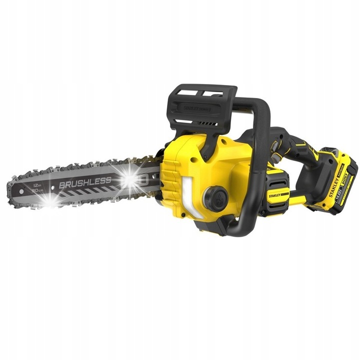 Fierastrau cu lant Stanley, model SFMCCS730M1, 30cm, acumulator 18V 4Ah, set cu incarcator