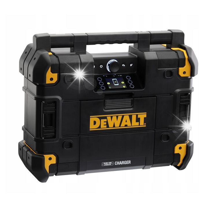 Радио DeWALT, DWST1-81078-QW, 6.2 високоговорителя, 45W, DAB+, 545x155x360mm, комплект със захранващ адаптер