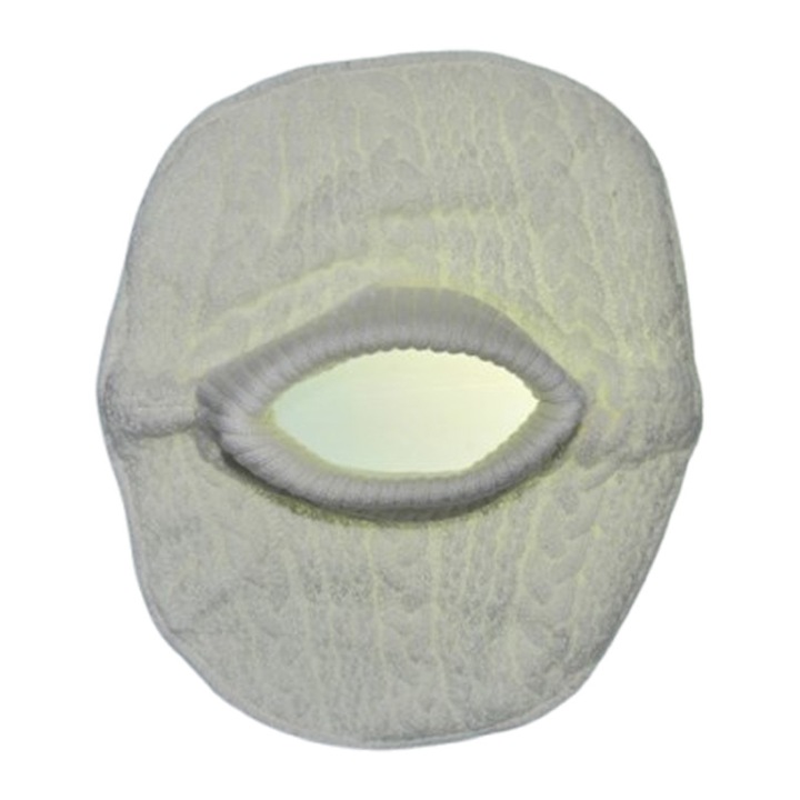 Fleece béléses galléros sál gyerekeknek, Mini Junior FLR3010A, fehér