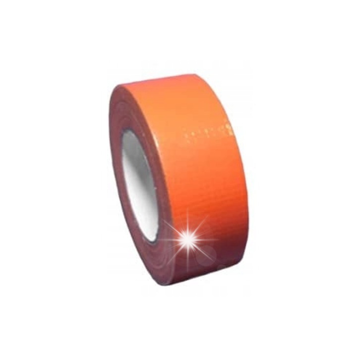 Banda adeziva 38mm x 50m, utilizare interioara si exterioara, rezistenta la temperaturi, autoadeziva