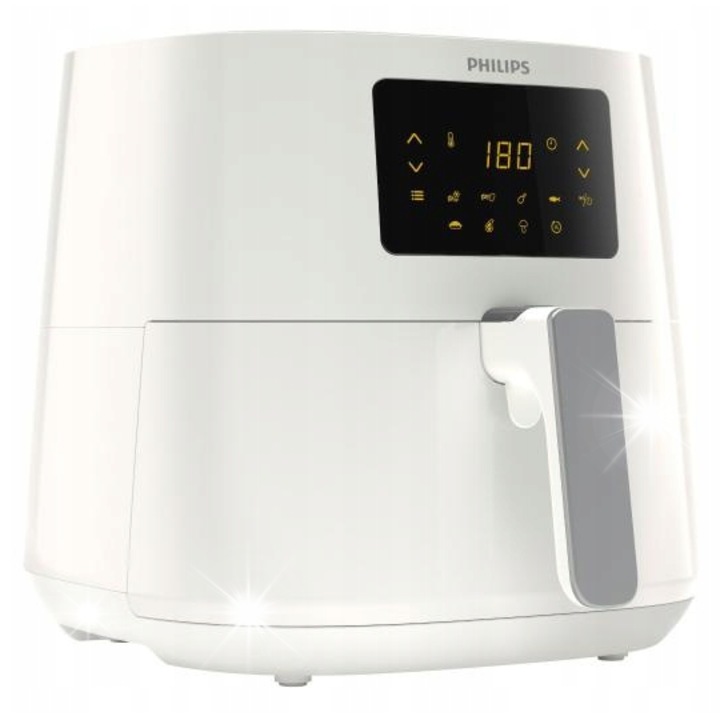 Фритюрник без мазнина Philips Ovi XL, 2000W, сив, 403x315x307мм, комплект с аксесоари