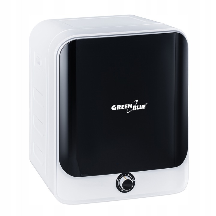 Uscator de rufe GreenBlue, 3kg, 830W, dimensiuni compacte, alb/negru