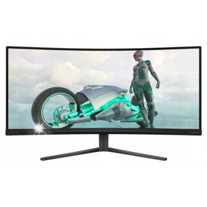 Monitor LED Philips Evnia, 34", 3440x1440px, Fast VA, HDR