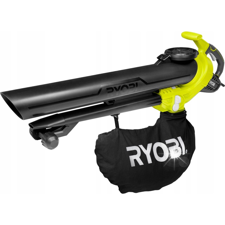 Fúvó-Szívó 3 az 1-ben Ryobi 3000W, 375 km/h, 45l, 5.1kg