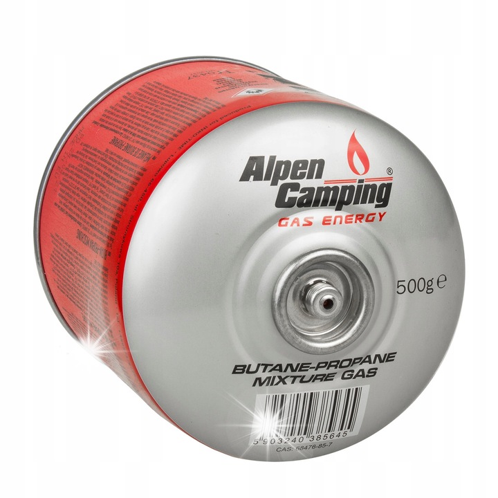 Set 6 butelii gaz, Alpen Camping, 6x500g