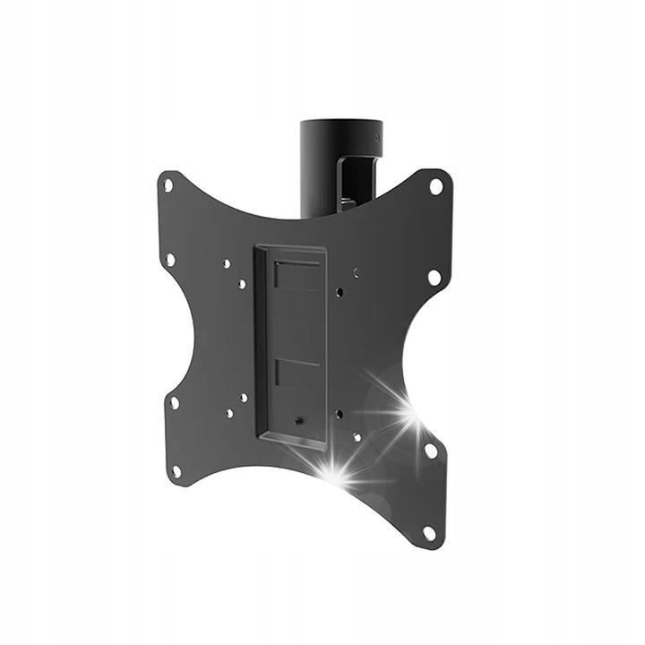 Стойка за телевизор Maclean, за екрани 23-42", капацитет 50кг, черна, монтаж на таван