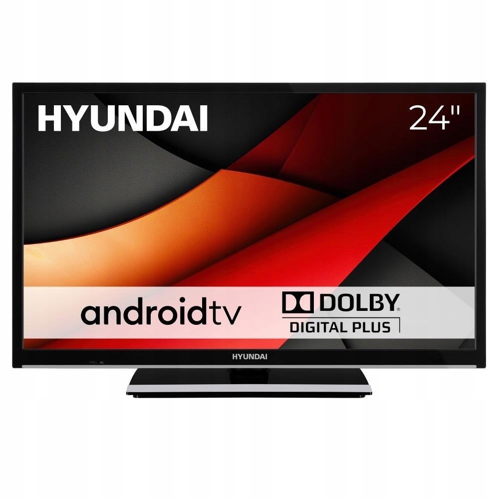 Televizor LED, Hyundai 24'', HD, 3xHDMI, 2xUSB, negru