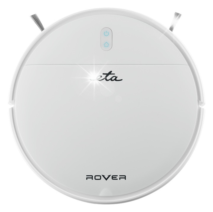 Aspirator robot ETA Rover, 4 moduri de curatare, design super slim, alb