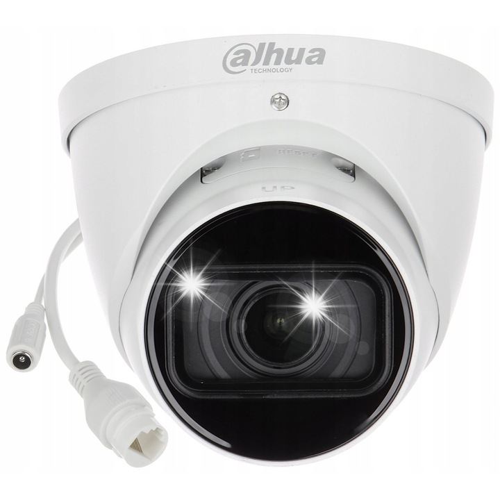 Камера IP Dahua IPC-HDW2241T-ZS-2713, 2 Mpx, моторизиран обектив 2.7-13.5 мм, бял, IP67