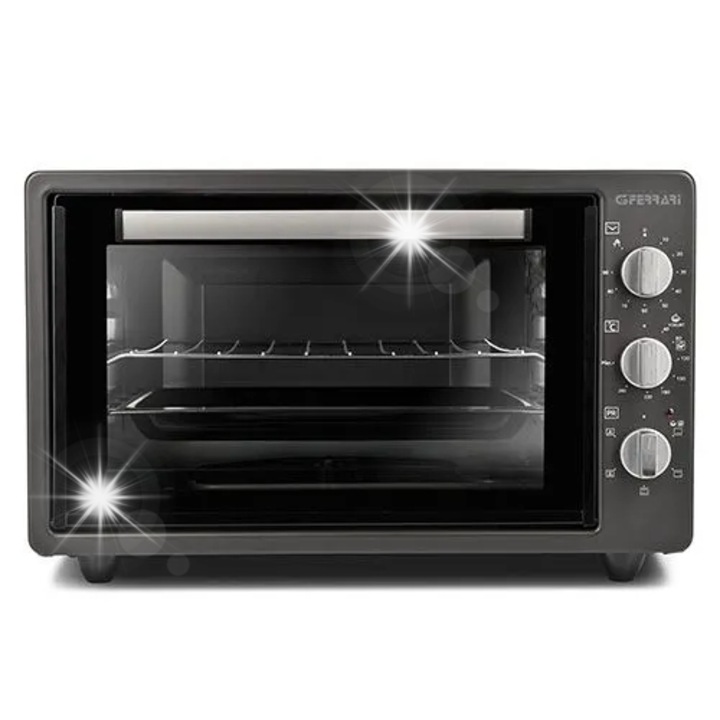 G3Ferrari G10147 elektromos sütő, 37L, 1500W, hőlégkeverés, piros