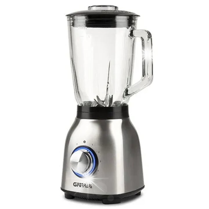 Blender Tiross TS1377, 600W, 2 viteze, inox, 39x5,5x5,5cm