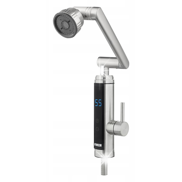 N'OVEEN IWH986 INOX 3600W elektromos vízmelegítő, maximális hőmérséklet 55C, pultra szerelhető, modern design