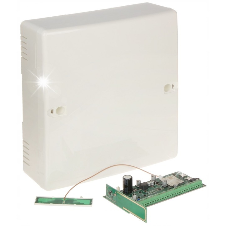 Комплект алармена централа PERFECTA-32-WRL-LTE, Satel, 32 входа, 16 изхода, 433 MHz, бял