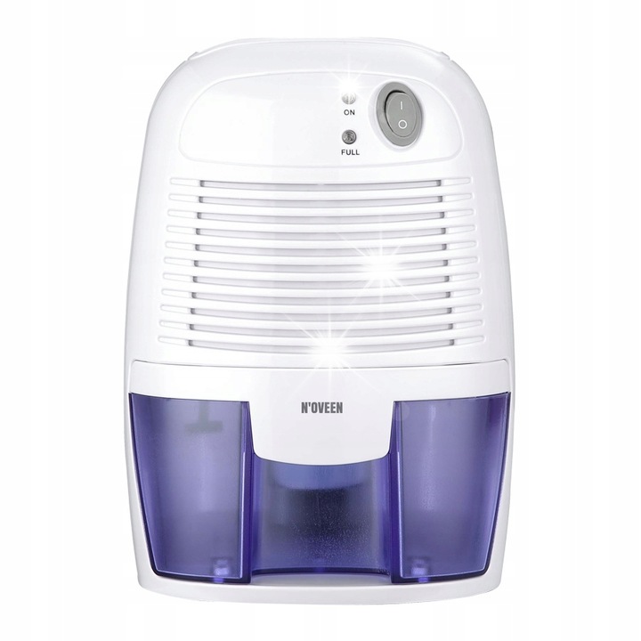 Dezumidificator N'oveen DH300, 500 ml, 10-20 m2, 15,4x13x22cm, 37 dB