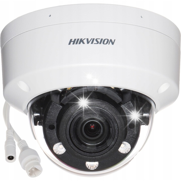 Camera de supraveghere IP Hikvision, model DS-2CD1743G2-LIZU, 3.7 Mpx, motozoom 2.8-12 mm, alb, 120x90mm