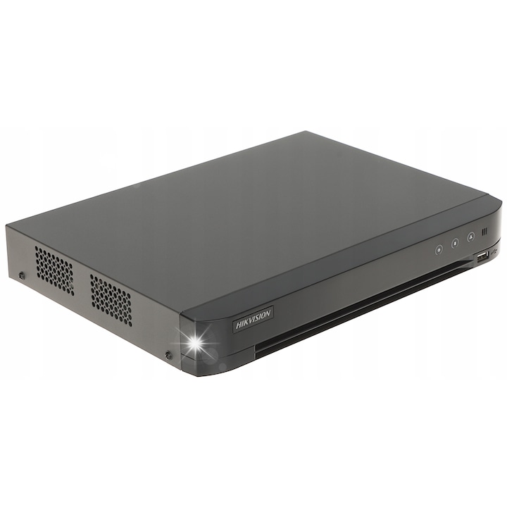 Hikvision IDS-7204HTHI-M1/S(C)/4A+4/1AL DVR hálózat, 4 csatorna, 8.3 Mpx, fekete, 315x248x45mm