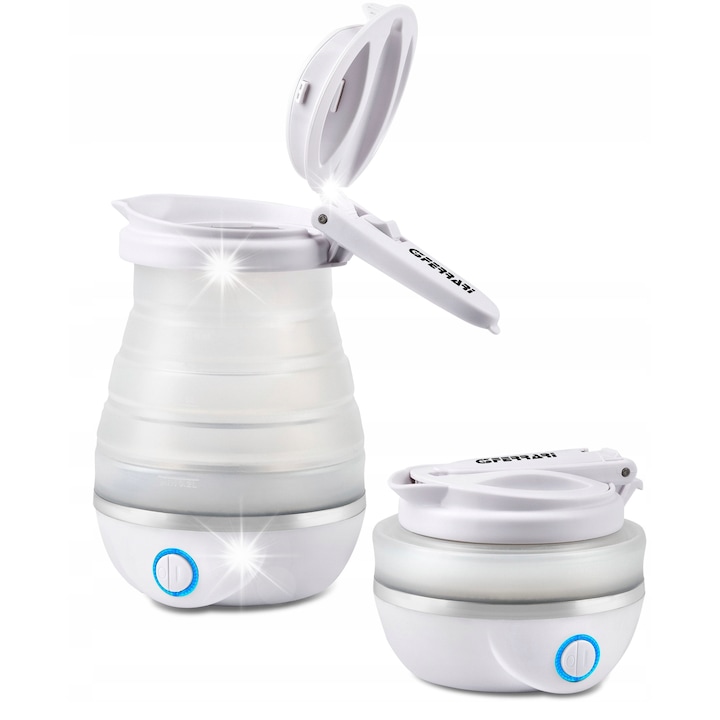 Fierbator electric Orava VK-3715, 1,7L, 2200W, inox, 4 culori