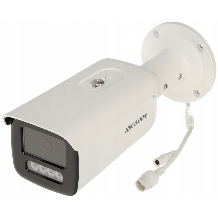 Camera de supraveghere IP, Hikvision, AcuSense 1080p, 2.8 mm, alb