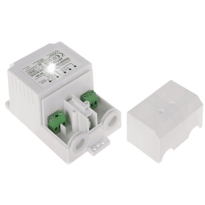 Transformator Pulsar AWT682, 60VA, 18V/20V, IP43, 124x75x65mm