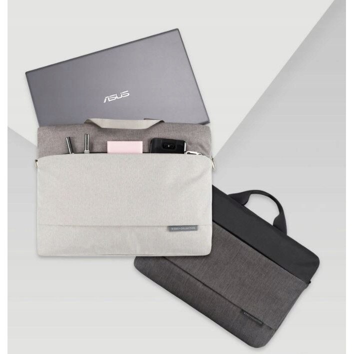 Geanta laptop Asus EOS 2, 15,6", gri, impermeabila, 280x395x45mm