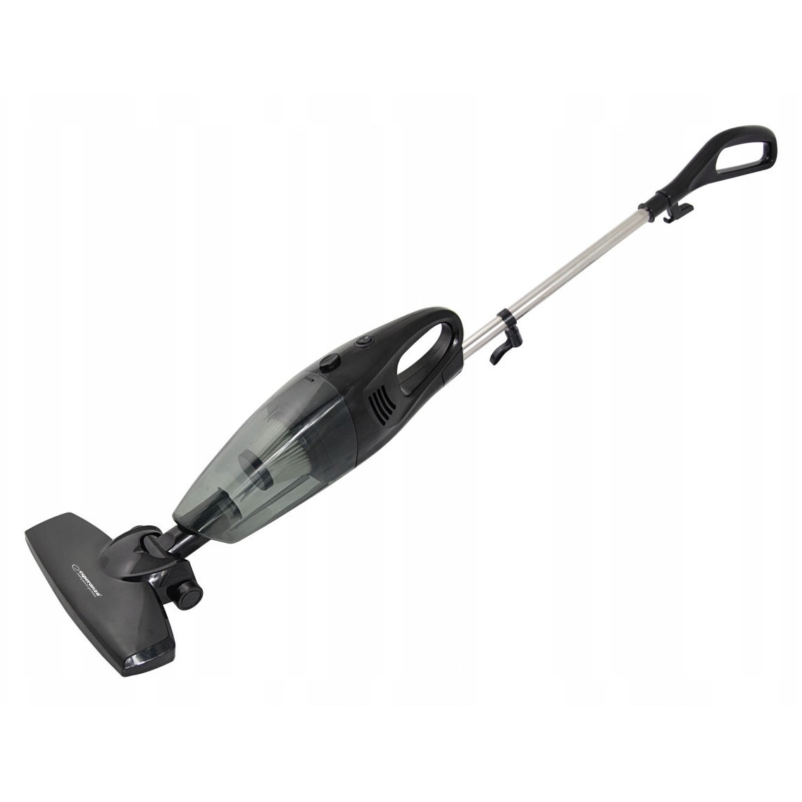 Aspirator vertical Esperanza Jupiter, 600W, filtru HEPA, negru, 108x24.5x14cm, set cu accesorii