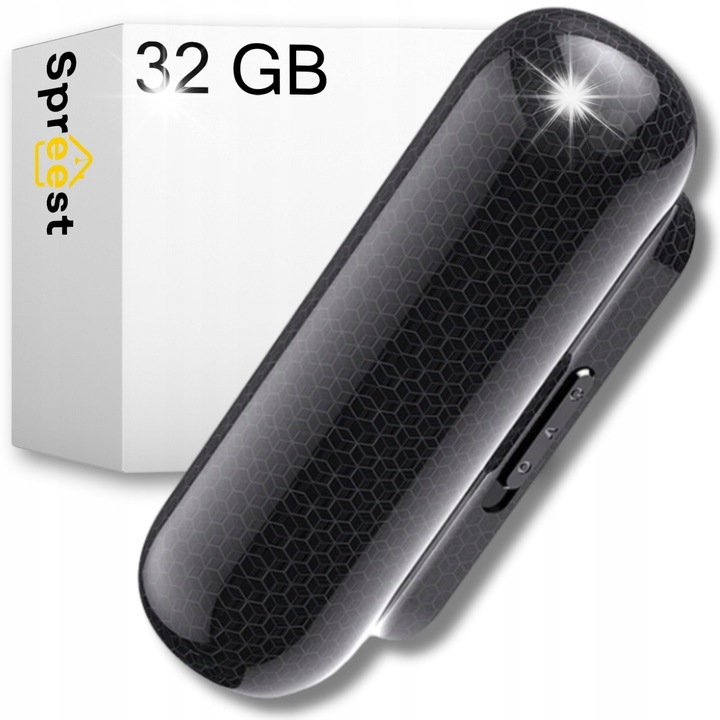 Дигитален диктофон Q77, 32GB, стерео микрофон, магнит, пълен комплект