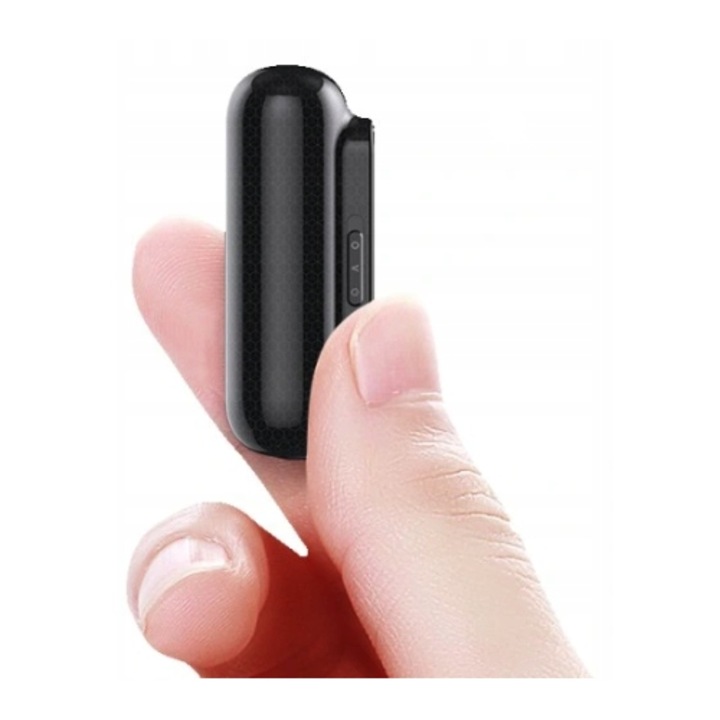 Диктафон мини цифров, Spreest, 8GB, със стерео микрофон, функция за гласово активиране, черен