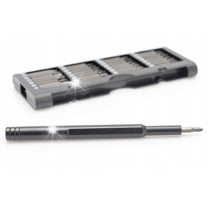 Digitus csavarhúzó készlet 57 darabos, 115 elemes, kompakt, többszínű