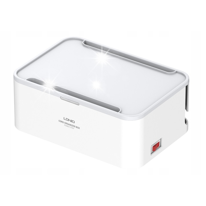 Удължител, Ldnio, Мултифункционален, Бял