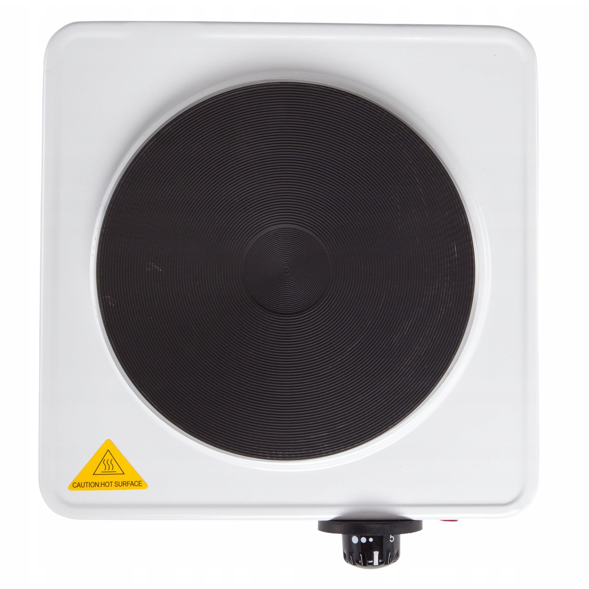 Aragaz electric, Adler, model AD 6503, 1 arzator, 1500W, alb, 18cm