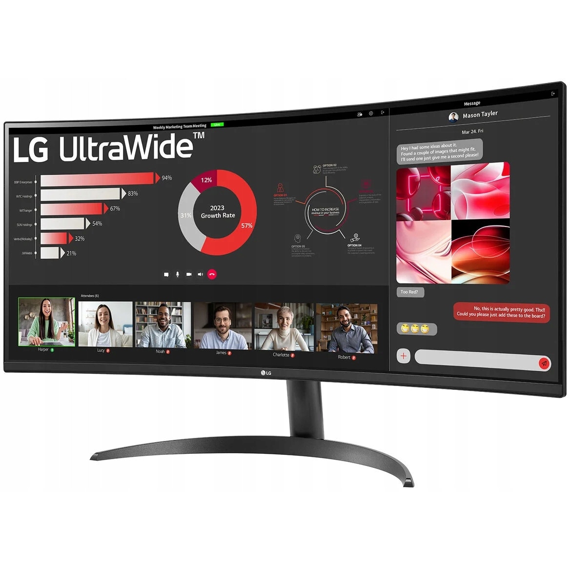 Monitor LG UltraWide, 34