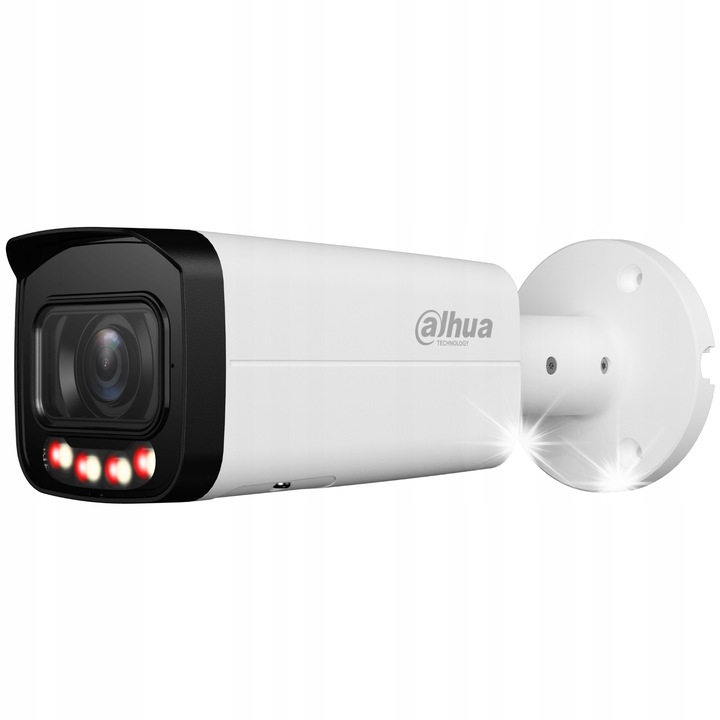 Camera IP Dahua Smart Dual Light 6MPx 2.7-13.5mm Motozoom alb 238x91x91mm